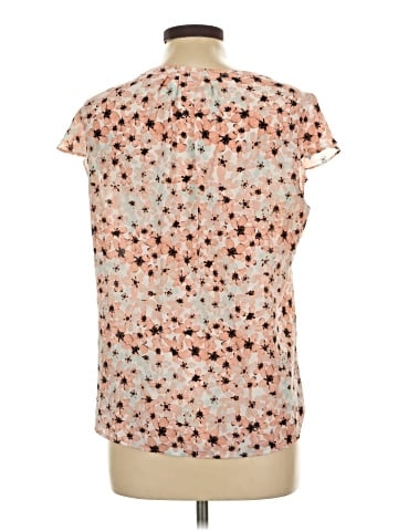 Calvin Klein Short Sleeve Blouse (view 2)