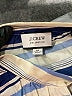 J.Crew Collection 100% Silk Stripes Blue 3/4 Sleeve Silk Top Size XS - photo 7