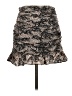 Zara Animal Print Silver Black Casual Skirt Size S - photo 1