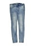 H&M Solid Blue Jeans Size 6X - photo 1