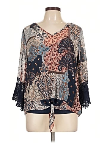 Chenault 3/4 Sleeve Blouse (view 1)