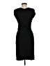 Max Mara Solid Black Cocktail Dress Size M - photo 2