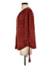 Fun2Fun 100% Polyester Burgundy Long Sleeve Blouse Size M - photo 5