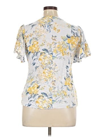 LC Lauren Conrad Short Sleeve Blouse (view 2)