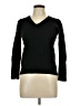 a.n.a. A New Approach 100% Merino Wool Black Wool Pullover Sweater Size L - photo 1