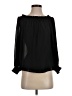 New Look 100% Polyester Black 3/4 Sleeve Blouse Size 4 - photo 1