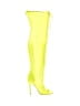 Shoedazzle Yellow Boots Size 10 - photo 1
