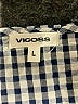Vigoss Blue 3/4 Sleeve Blouse Size L - photo 7