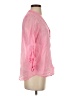 Zara Basic Pink 3/4 Sleeve T-Shirt Size XS - photo 4