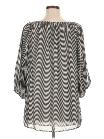 Rose + Olive 3/4 Sleeve Blouse (view 2)