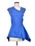 G.I.L.I. Blue Sleeveless Blouse Size 2 - photo 1