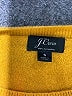 J.Crew 100% Cashmere Gold Cashmere Pullover Sweater Size S - photo 7
