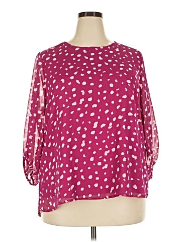 Molly & Isadora 3/4 Sleeve Blouse (view 1)
