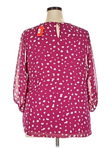 Molly & Isadora 3/4 Sleeve Blouse (view 2)