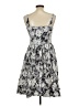 Talbots Print Gray Cocktail Dress Size 10 Petite - photo 2
