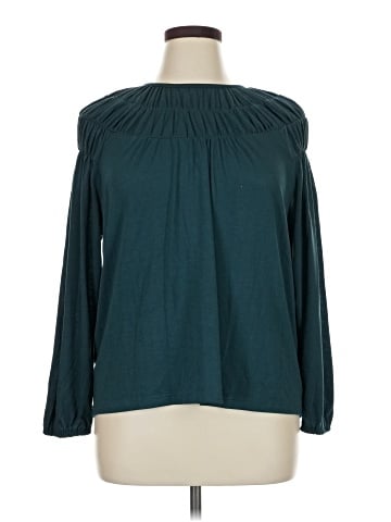 Ann Taylor Long Sleeve Blouse (view 1)