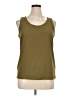 Lark & Ro Green Sleeveless Top Size 14 - photo 1