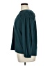 Ann Taylor Teal Long Sleeve Blouse Size XL Petite - photo 5