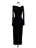 ALLSAINTS Solid Black Cocktail Dress Size 8 - photo 1