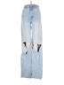 Zara Graphic Blue Jeans Size 4 - photo 1