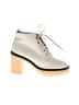 Free People 100% Leather Ivory Ankle Boots Size EU 38 - photo 1