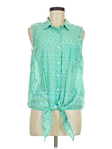 J.Jill Sleeveless Button-Down Shirt (view 1)