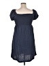 Roxy 100% Cotton Solid Blue Casual Dress Size XL - photo 2