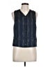 Isda & Co Blue Denim Vest Size L - photo 1