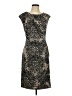 Connected Apparel Paisley Gray Cocktail Dress Size 10 - photo 1