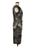 Connected Apparel Paisley Gray Cocktail Dress Size 10 - photo 4