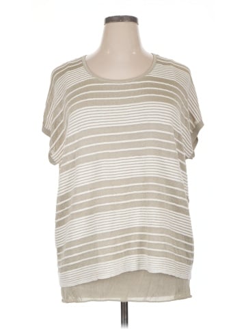 Lafayette 148 New York Short Sleeve Top (view 1)