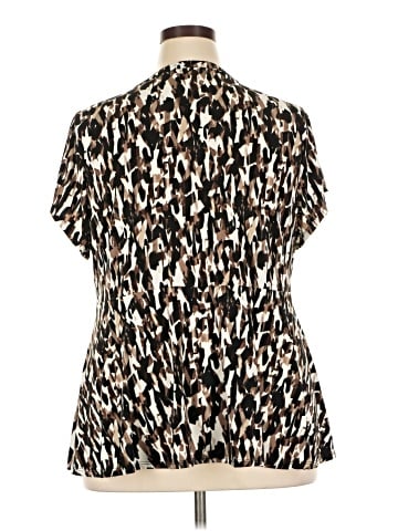 Dana Buchman Short Sleeve Blouse (view 2)