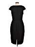 Nine West Solid Black Casual Dress Size L - photo 2