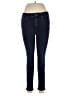 Express Solid Blue Jeans Size 8 - photo 1