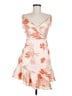 Guess 100% Polyester Tropical Orange Cocktail Dress Size M - photo 1