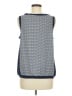Halogen 100% Polyester Blue Sleeveless Blouse Size M - photo 2
