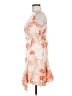Guess 100% Polyester Tropical Orange Cocktail Dress Size M - photo 5