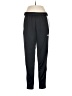 Adidas 100% Polyester Black Track Pants Size M - photo 1