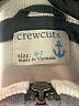 Crewcuts 100% Cotton Gray Pullover Sweater Size 6 - 7 - photo 3