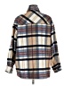 Zara Plaid Blue Coat Size M - photo 2