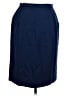 Pendleton 100% Wool Solid Blue Wool Skirt Size 12 Petite - photo 1