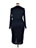 MNG 100% Polyurethane Blue Casual Dress Size XL - photo 2