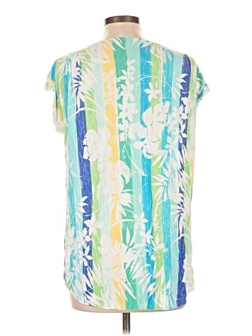 Tori Richard Short Sleeve Blouse (view 2)