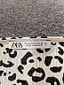 Zara Animal Print Ivory Long Sleeve Blouse Size M - photo 7