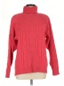 Jeanne Pierre 100% Cotton Red Turtleneck Sweater Size M - photo 1