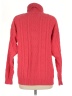 Jeanne Pierre 100% Cotton Red Turtleneck Sweater Size M - photo 2