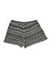 Bebop Chevron-herringbone Gray Shorts Size M - photo 2