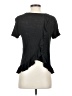 J.Crew 100% Linen Solid Black Short Sleeve Top Size S - photo 2