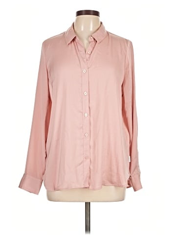 CALVIN KLEIN JEANS Long Sleeve Blouse (view 1)