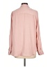 CALVIN KLEIN JEANS 100% Polyester Pink Long Sleeve Blouse Size L - photo 2
